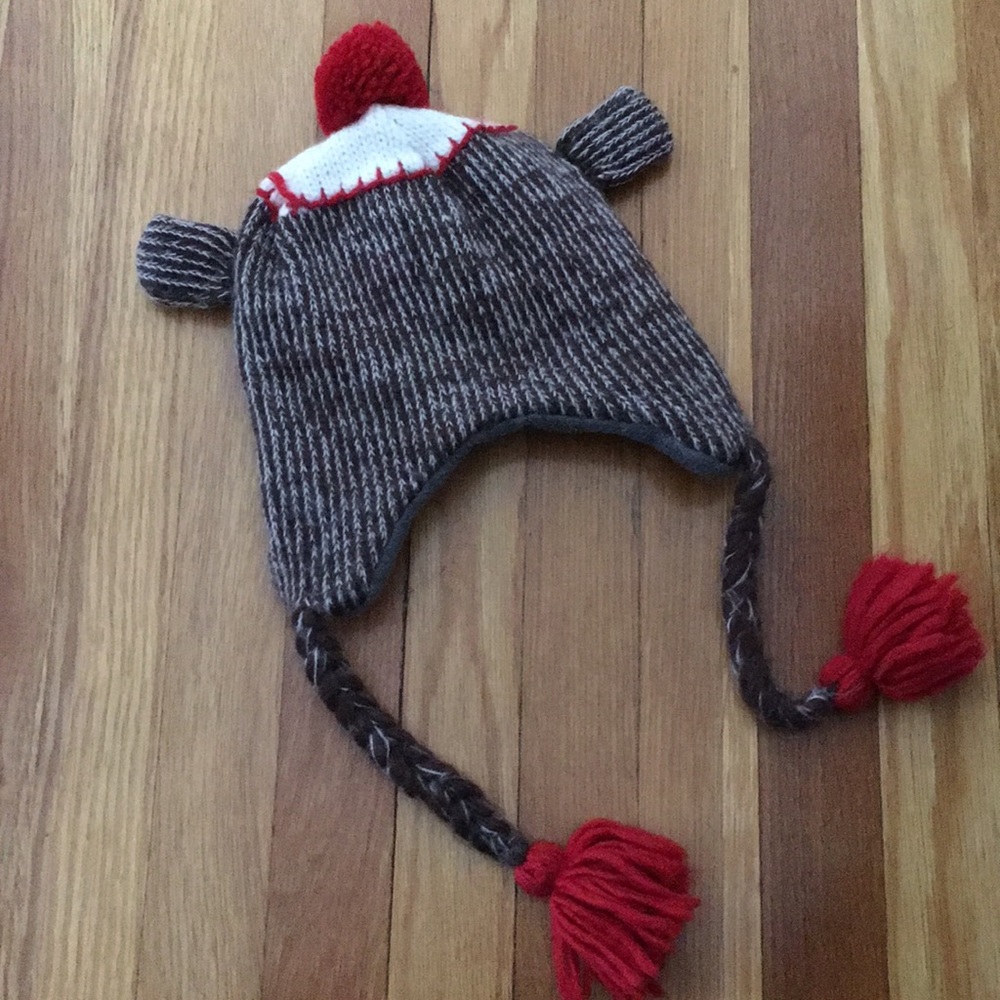 Sock monkey hat - Picture 2 of 4